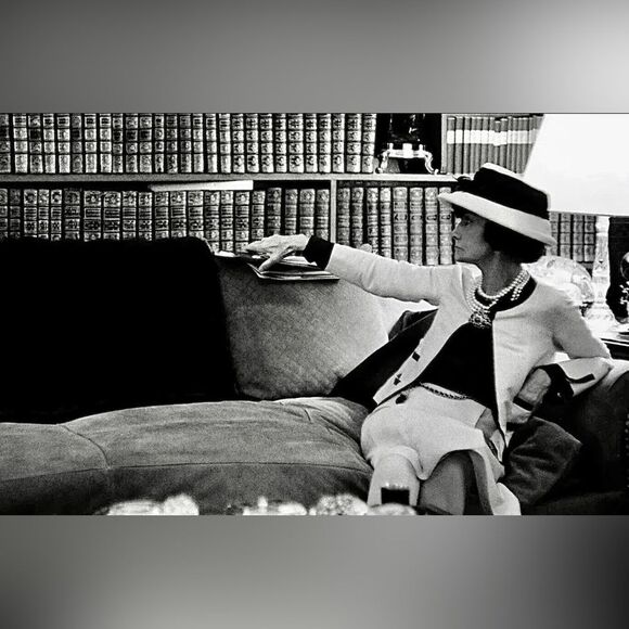 Set 2~ Chanel Black White Fashion Couture Abstract Perfume Bottle Prints Picture - Picture 9 of 9